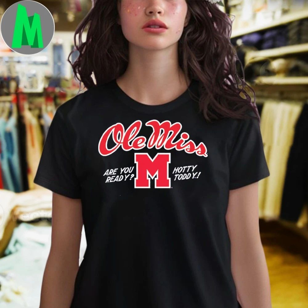 Ole Miss Midcentury Logo Hotty Toddy Shirt