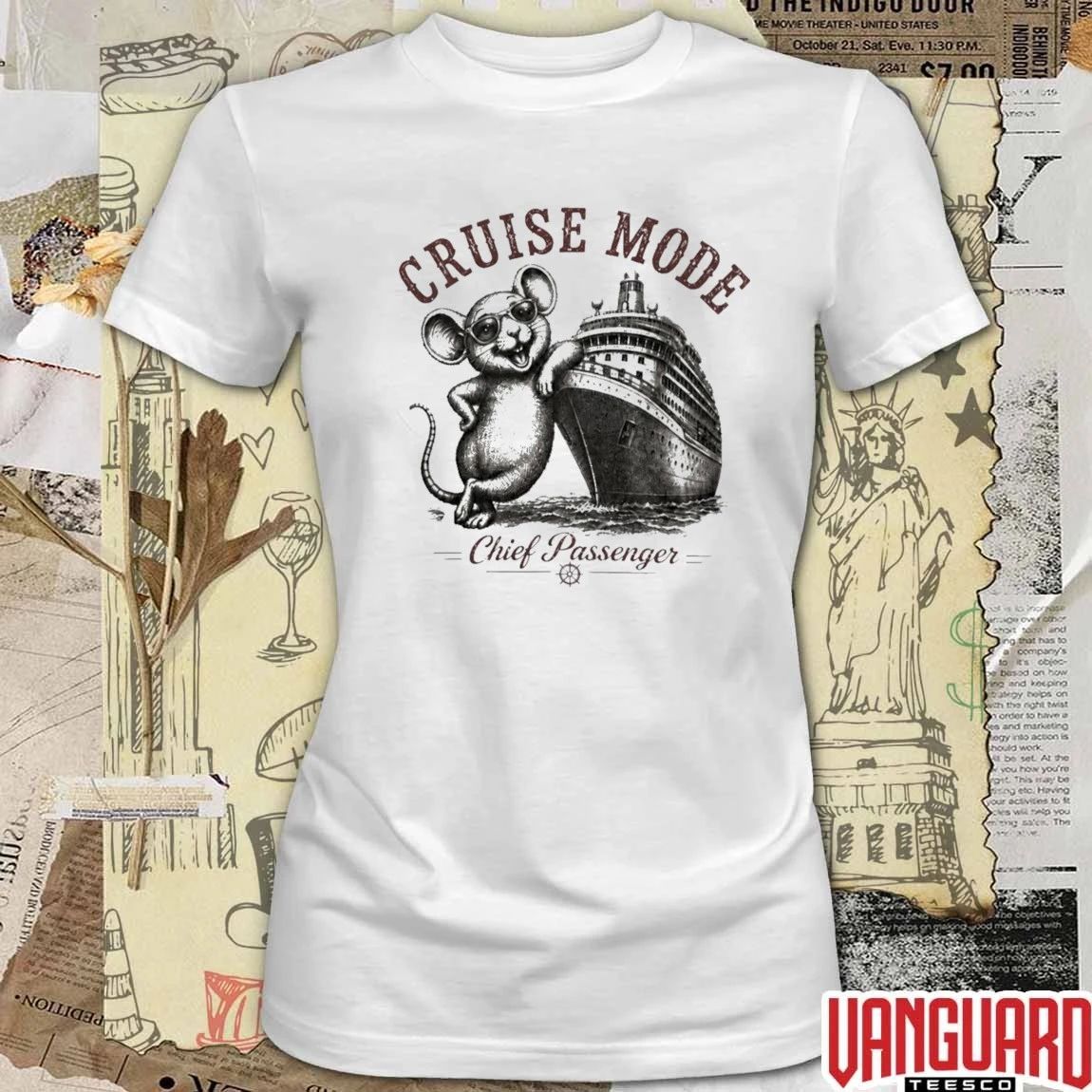 Hantavirus Cruise Mode Chief Passenger Ship Life Viral 2026 t-shirt