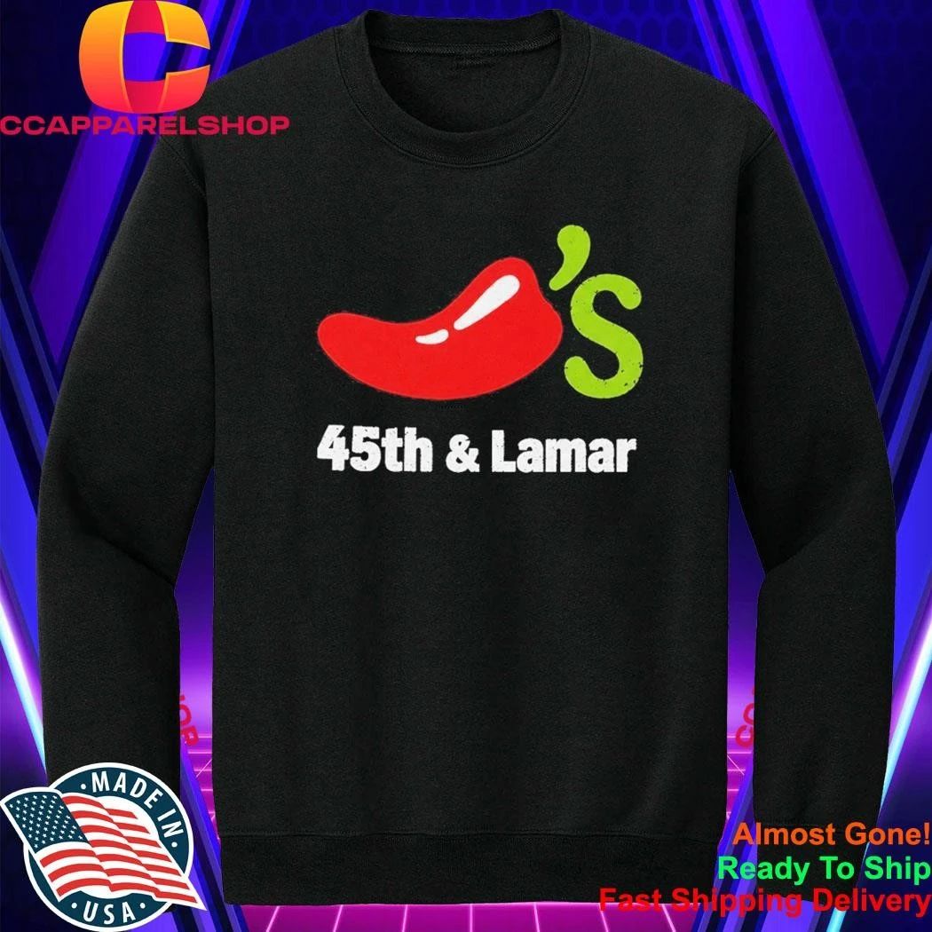 Comedian Shane Gillis Austin Chilis 45th And Lamar Shirt Knicks-Spurs NBA Finals Game 1