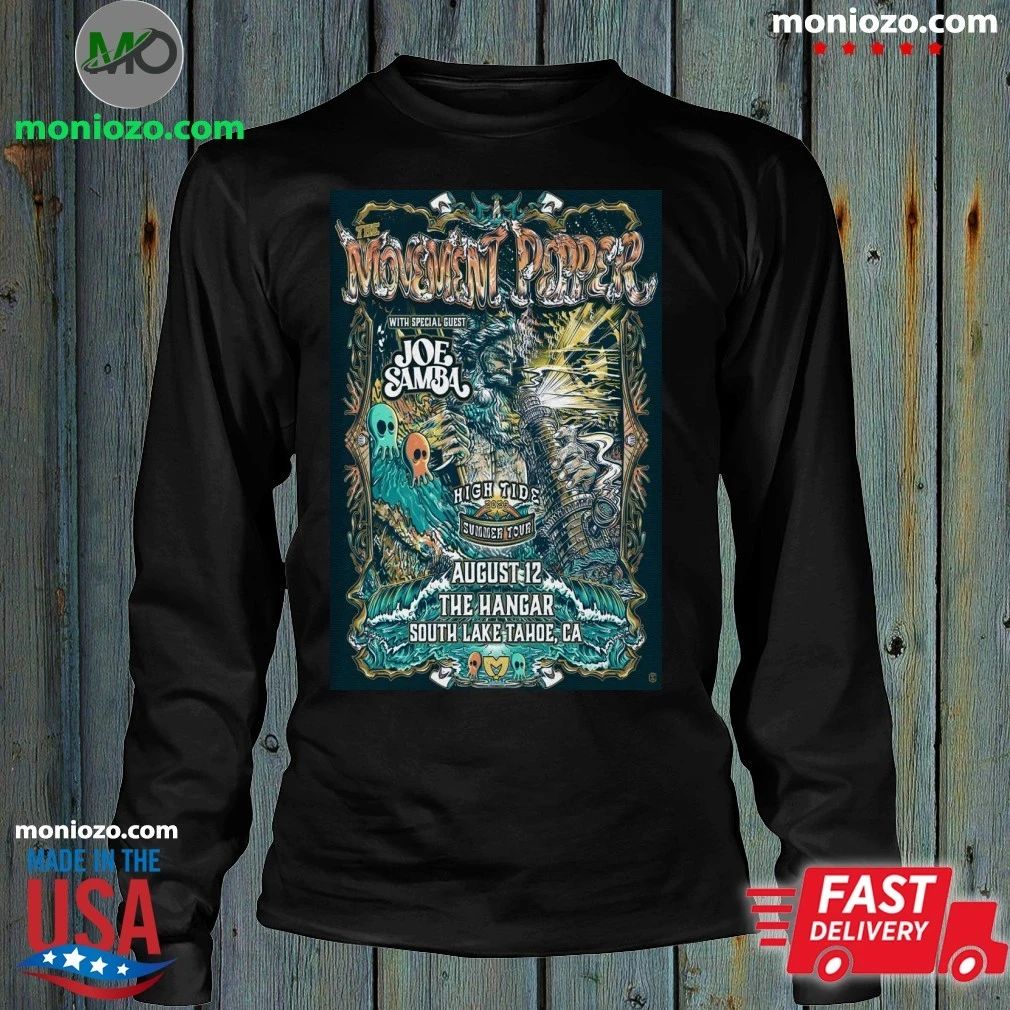 Original The Movement And Pepper 8 12 2026 South Lake Tahoe CA Poster Shirt