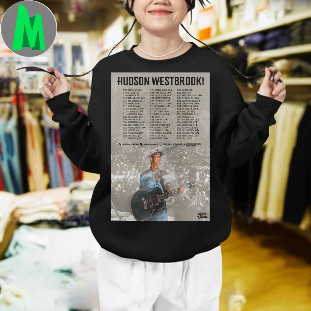 Original Hudson Westbrook Cedar Rapids Feb 7 2026 Poster Shirt