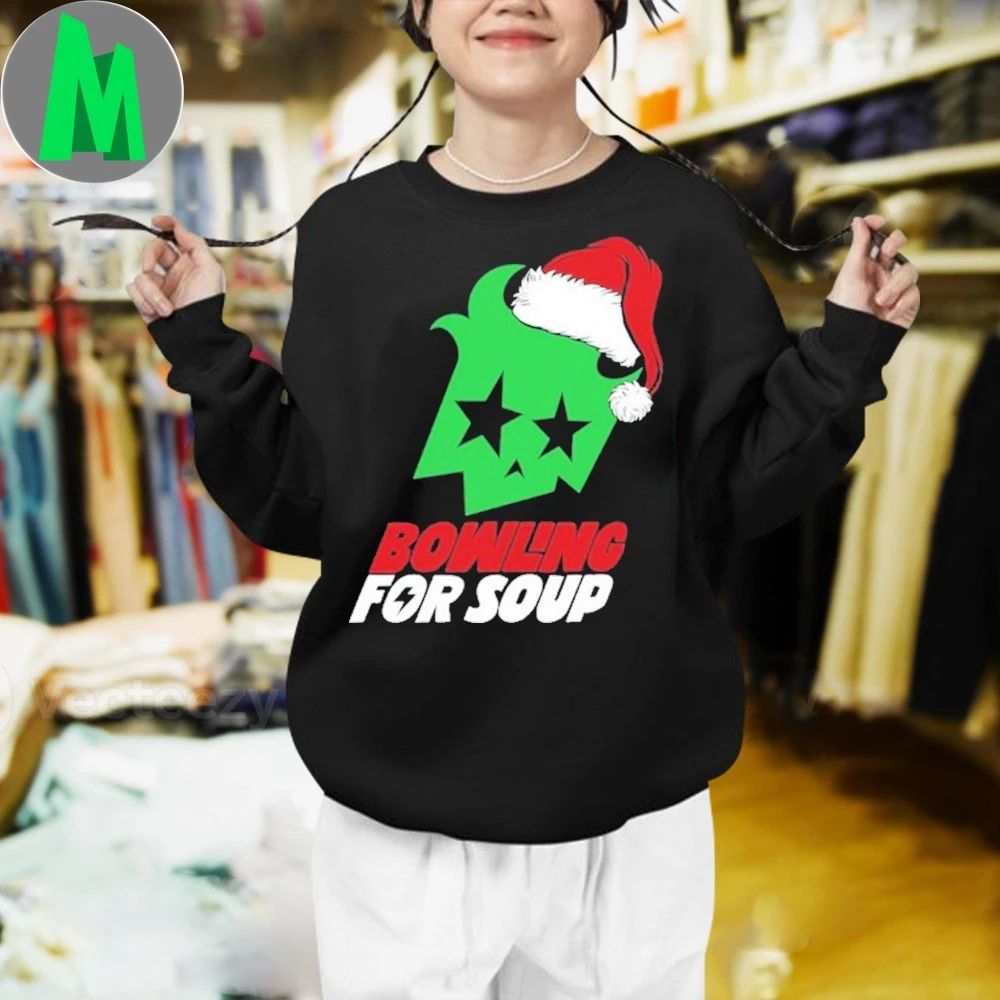 Original Bowling For Soup Christmas Jerry New Shirt
