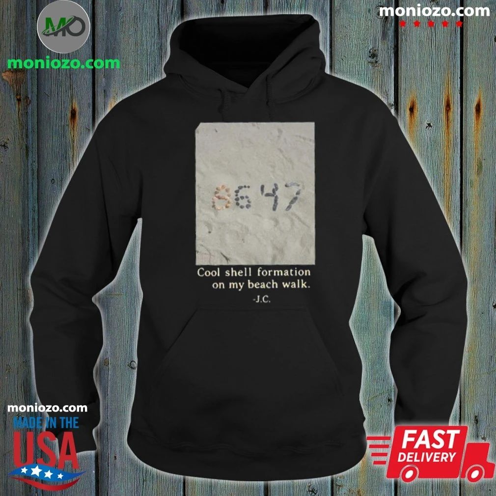 James Comey 8647 Cool Shell Formation On My Beach Walk Shirt