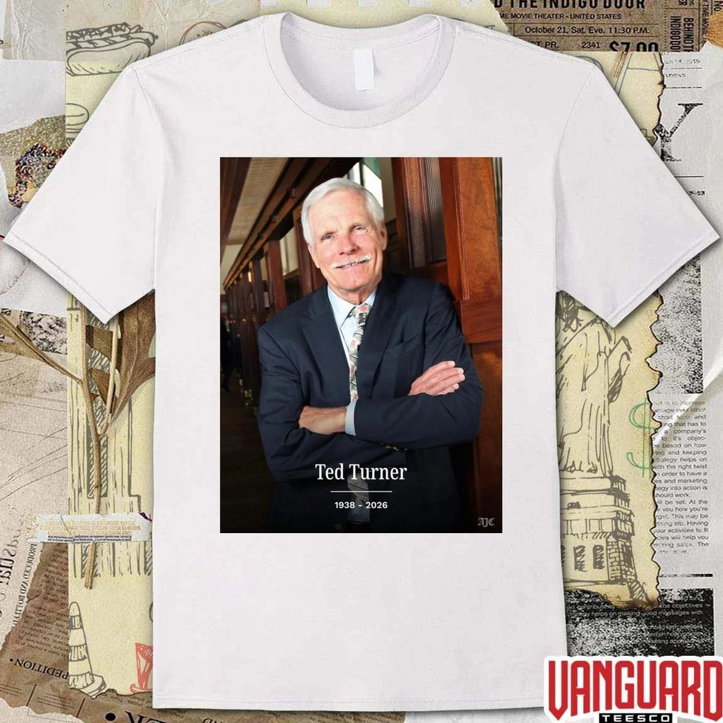Ted Turner 1938 – 2026 Keisha Lance Bottoms t-shirt