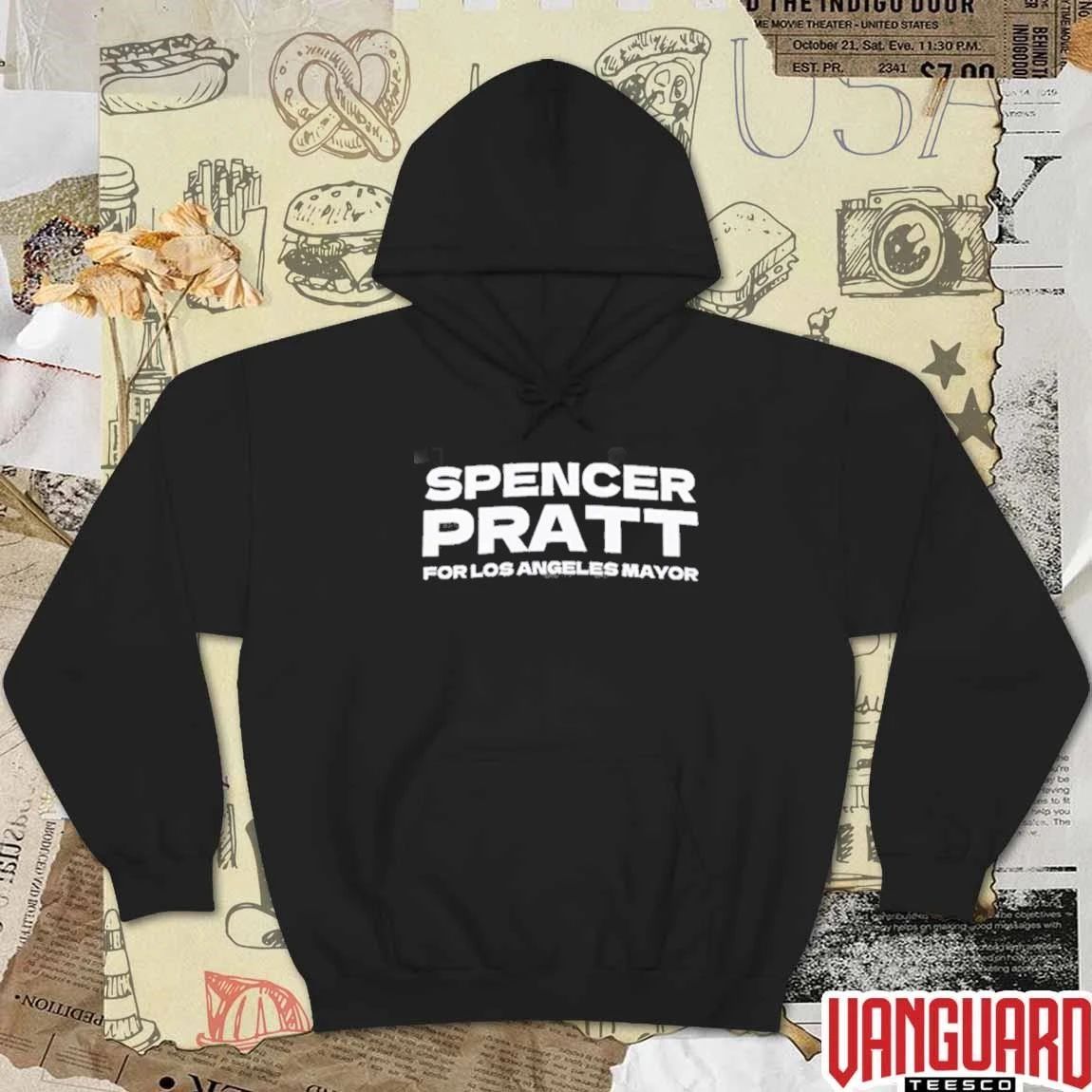 Spencer Pratt for Mayor of Los Angeles 2025 Election Campaign t-shirt
