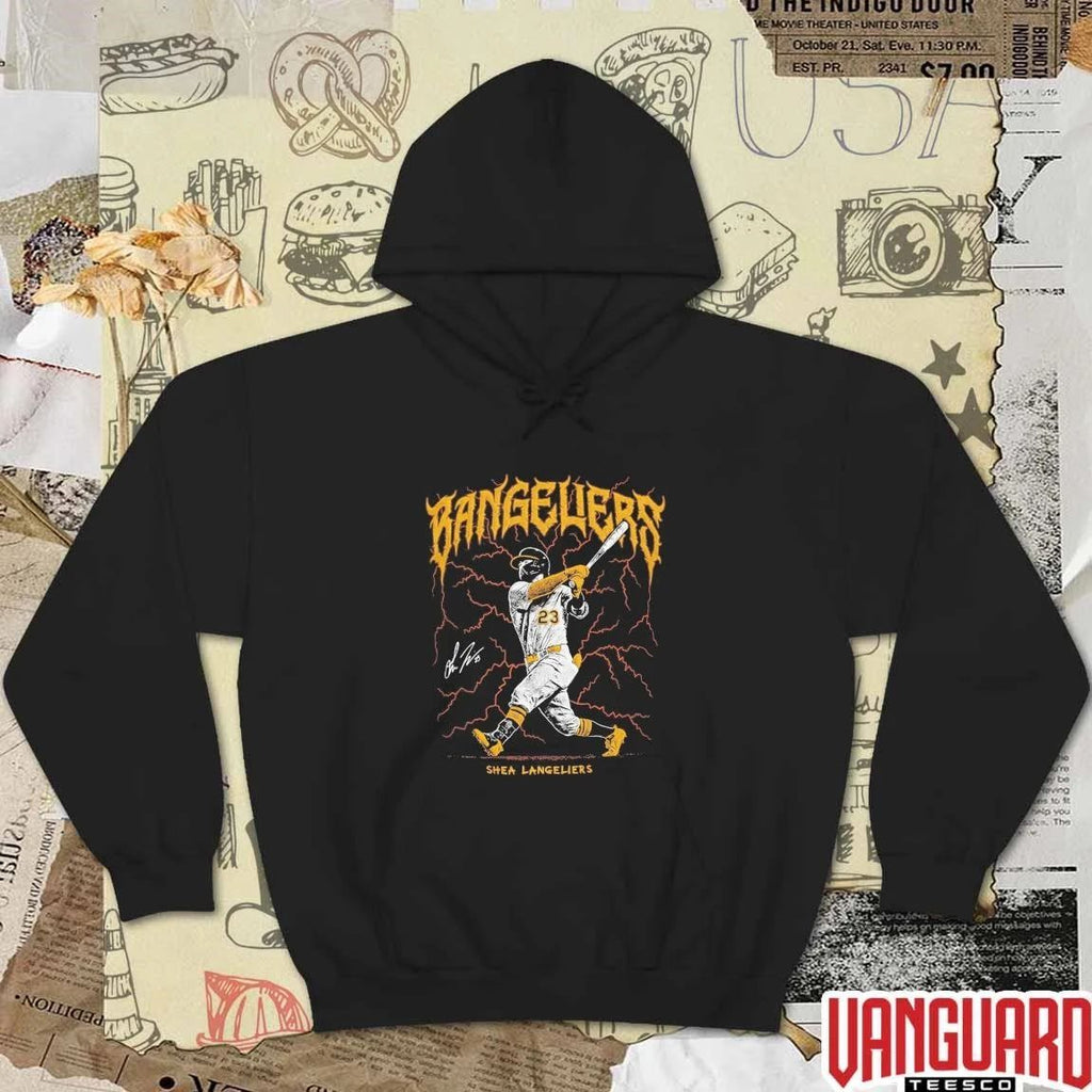 Jacob Wilson Shea Langeliers Bangeliers Athletics MLB Signature t-shirt