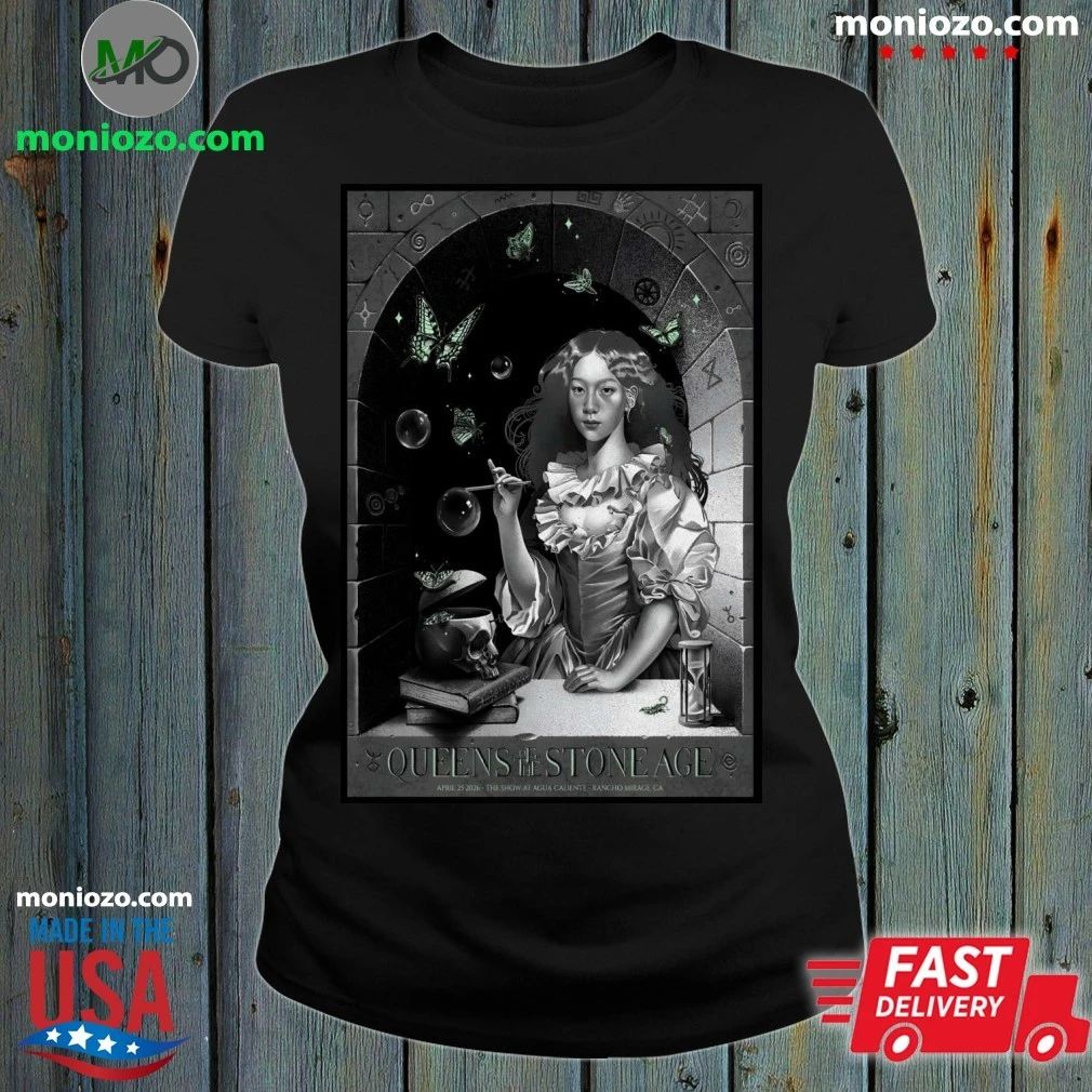 Original QOTSA Rancho Mirage CA On Apr 25 2026 Poster Shirt