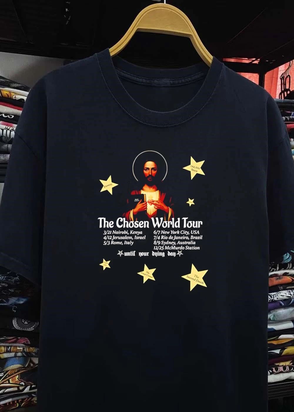 Jesus Christ Sacred Heart The Chosen World Tour 3 21 Nairobi Kenya shirt