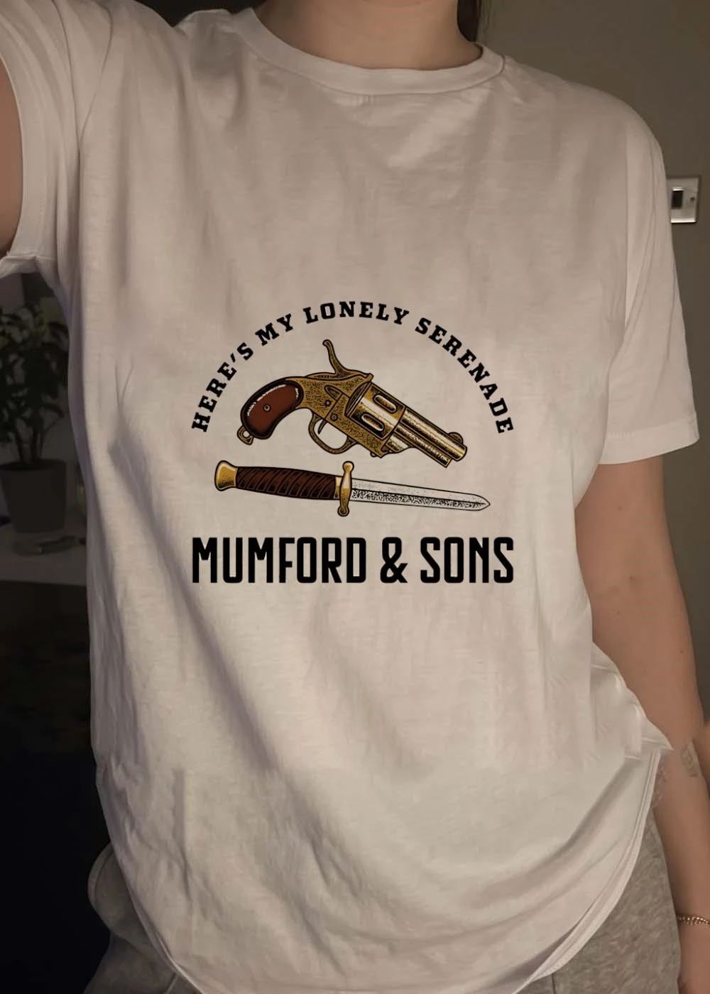 Here’s My Lonely Serenade Mumford & Sons T-Shirt
