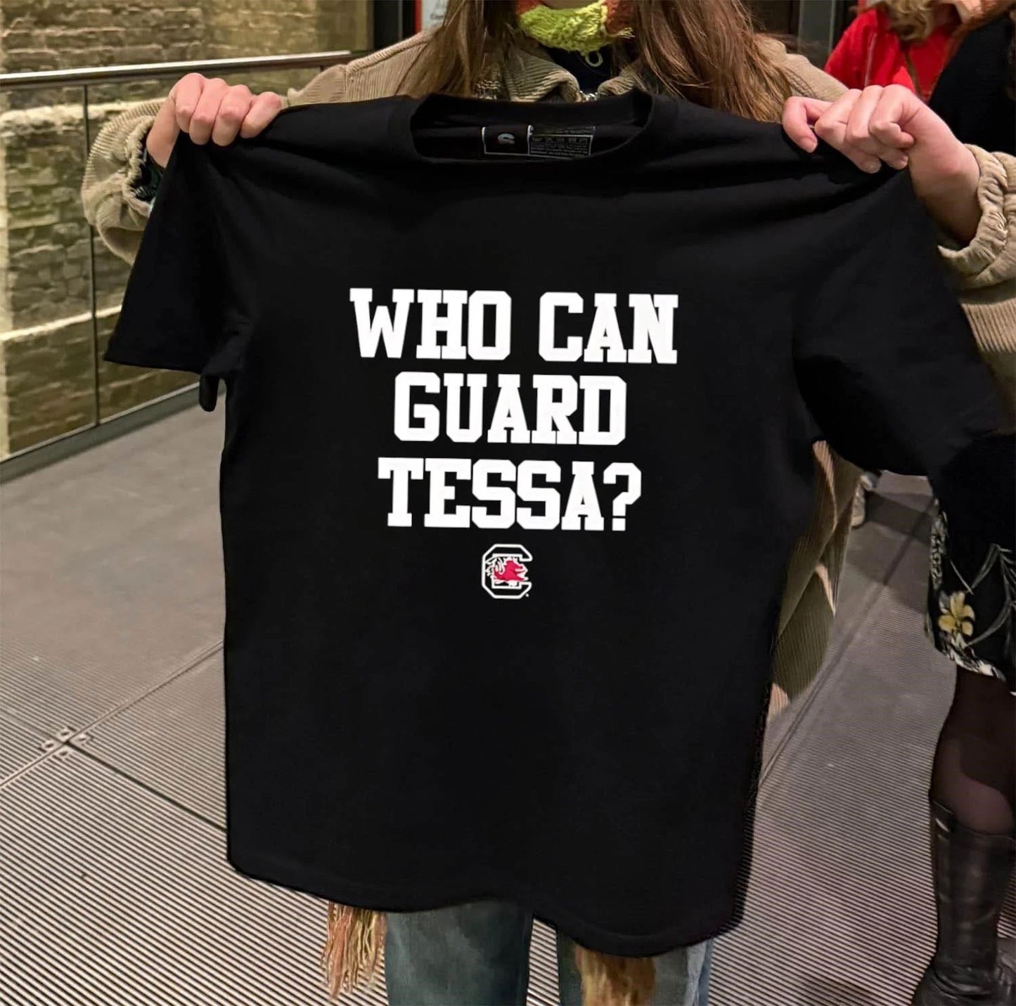 Who can guard tessa shirt