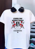 Carolina Hurricanes 2026 Stanley Cup Champions Skeleton Hockey T-Shirt