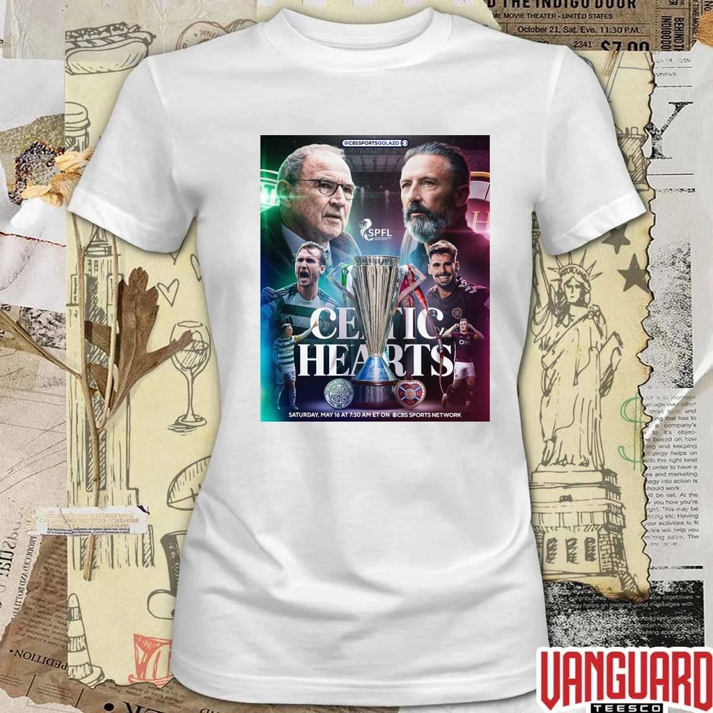 Celtic FC Vs Heart of Midlothian FC Scottish Premiership May 16, 2026 Poster t-shirt