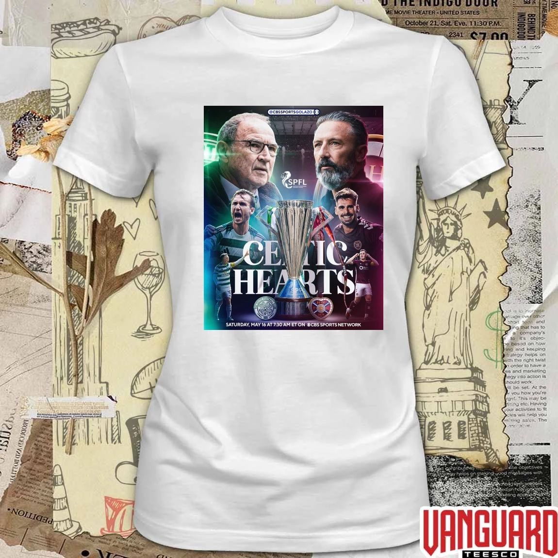Celtic FC Vs Heart of Midlothian FC Scottish Premiership May 16, 2026 Poster t-shirt