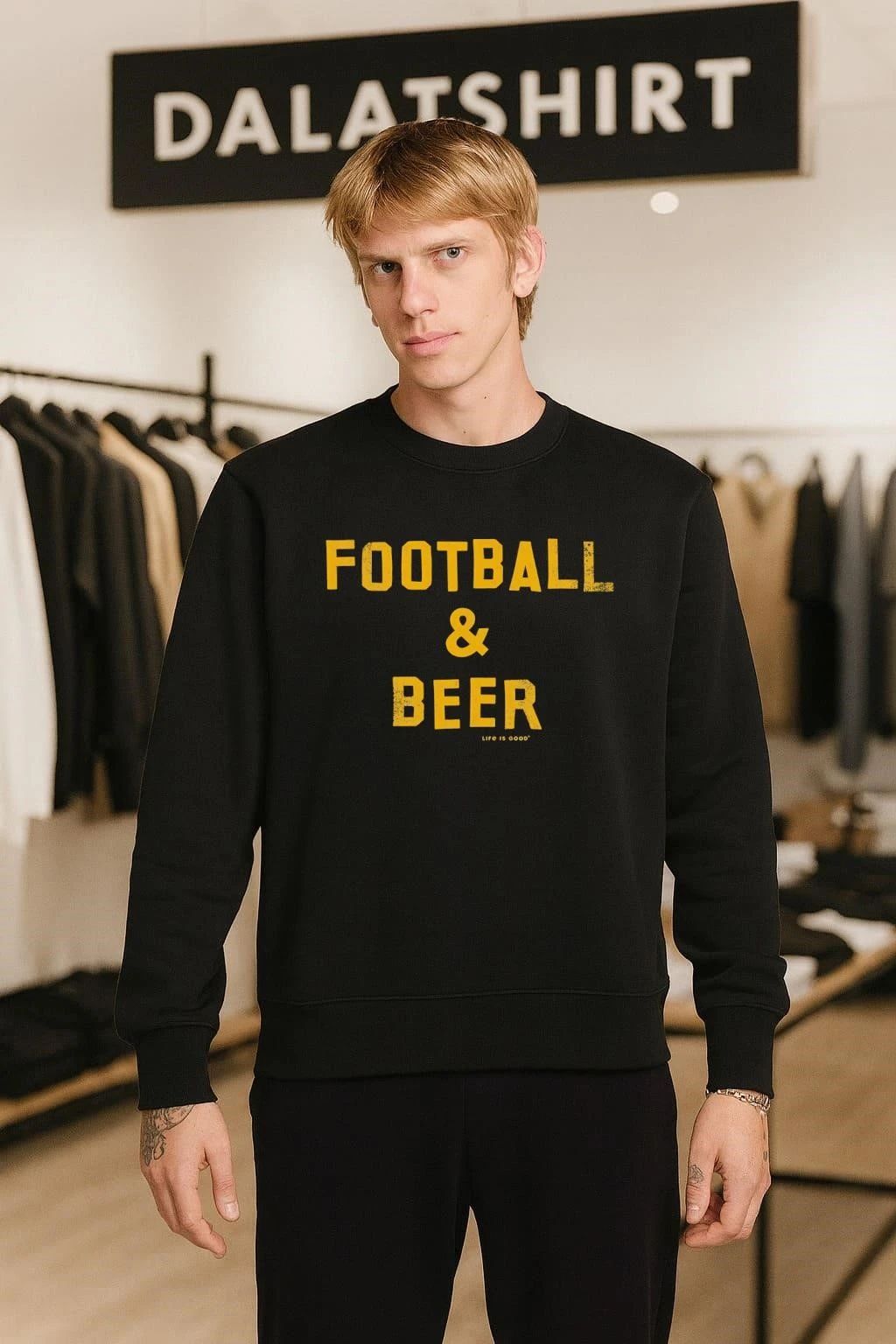 Football & Beer Life Is Good shirt