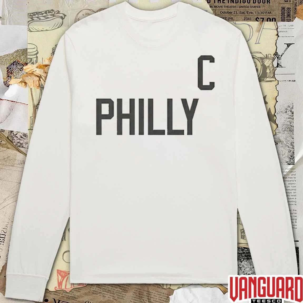 2026 Dave Portnoy Wearing PHILLY C t-shirt