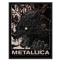 Metallica M72 Berlin 2026 Wolf Poster – May 30, 2026 at Olympiastadion, Germany – Artwork by Collin Estrada