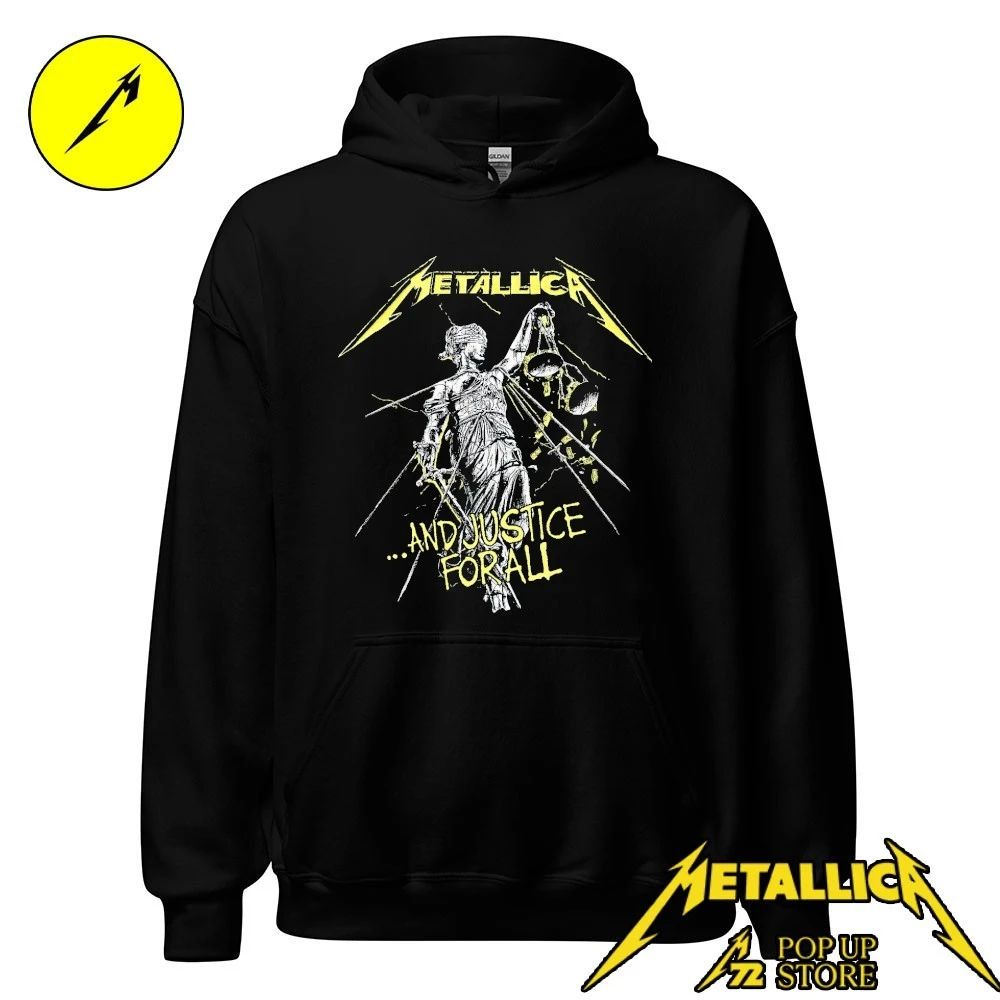 Metallica Pop-Up Shop M72 European World Tour 2026 And Justice For All Shirt