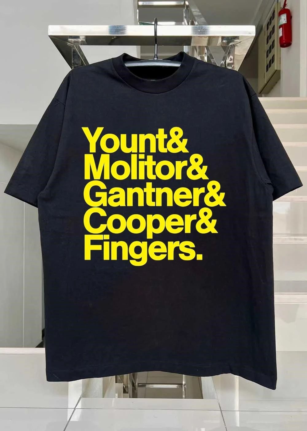 Milwaukee Brewers Icons Yount & Molitor & Gantner & Cooper & Fingers Shirt