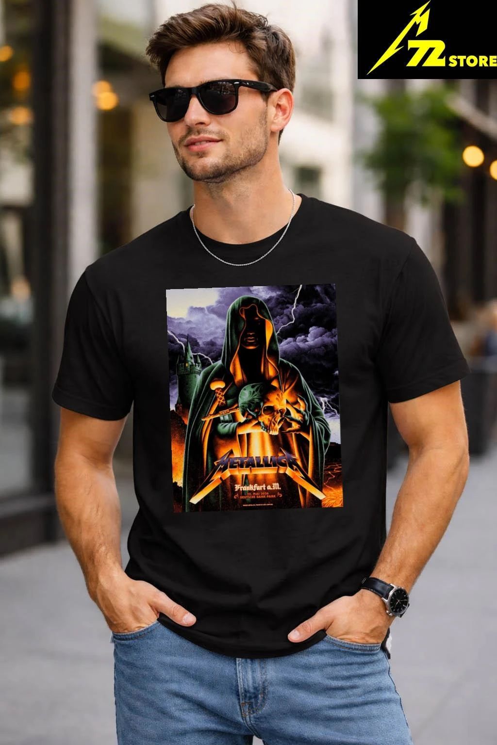 Metallica Frankfurt 22 Mai 2026 Deutsche Bank Park Pop Up Shop Shirt
