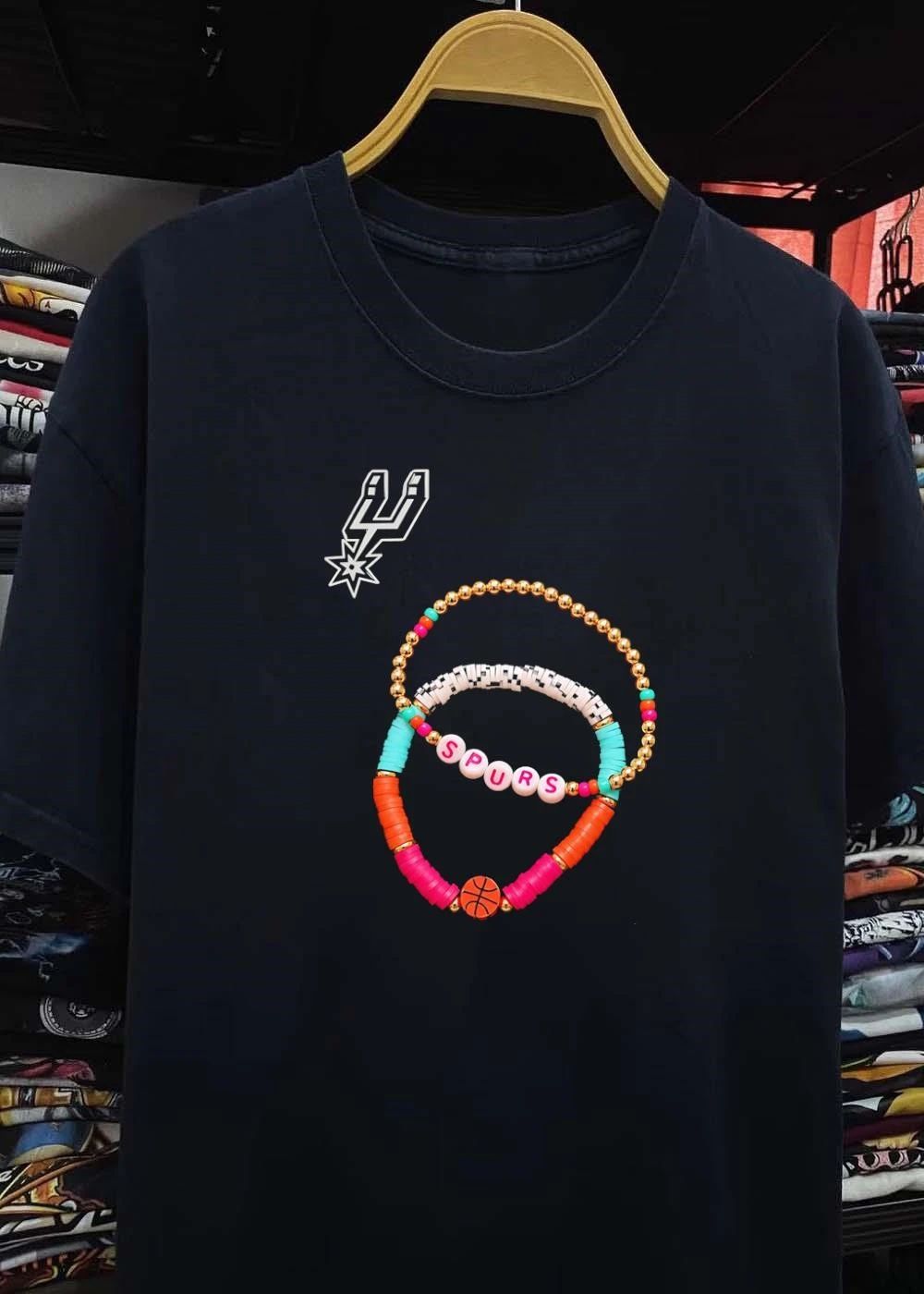 Spurs Jewelry Bracelet San Antonio Spurs T-Shirt