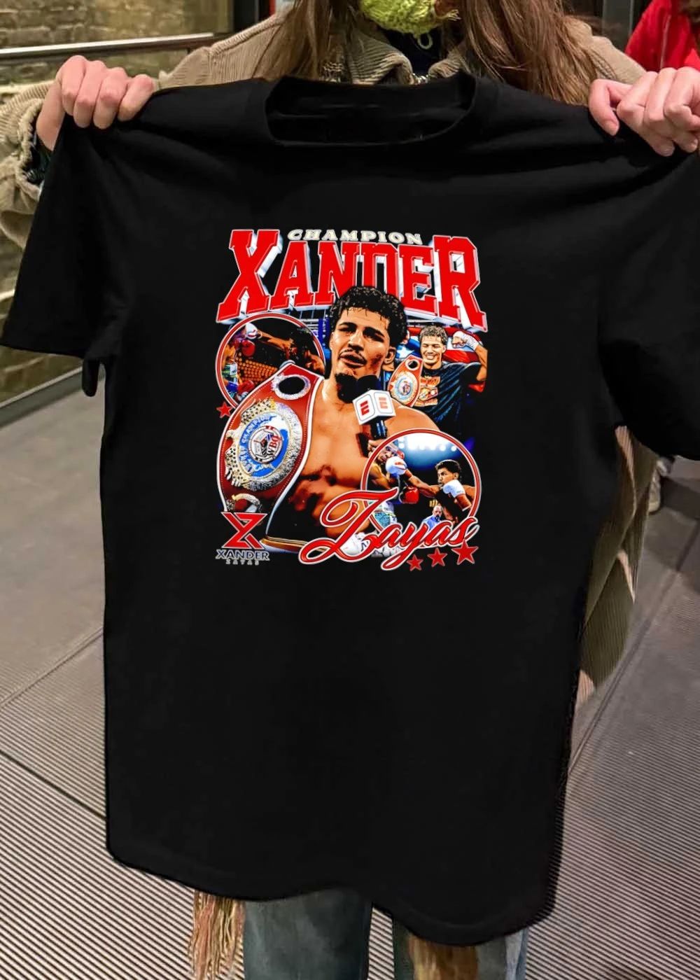 Xander Zayas Champion Xander Zayas Boxing WBO World Champion T-Shirt