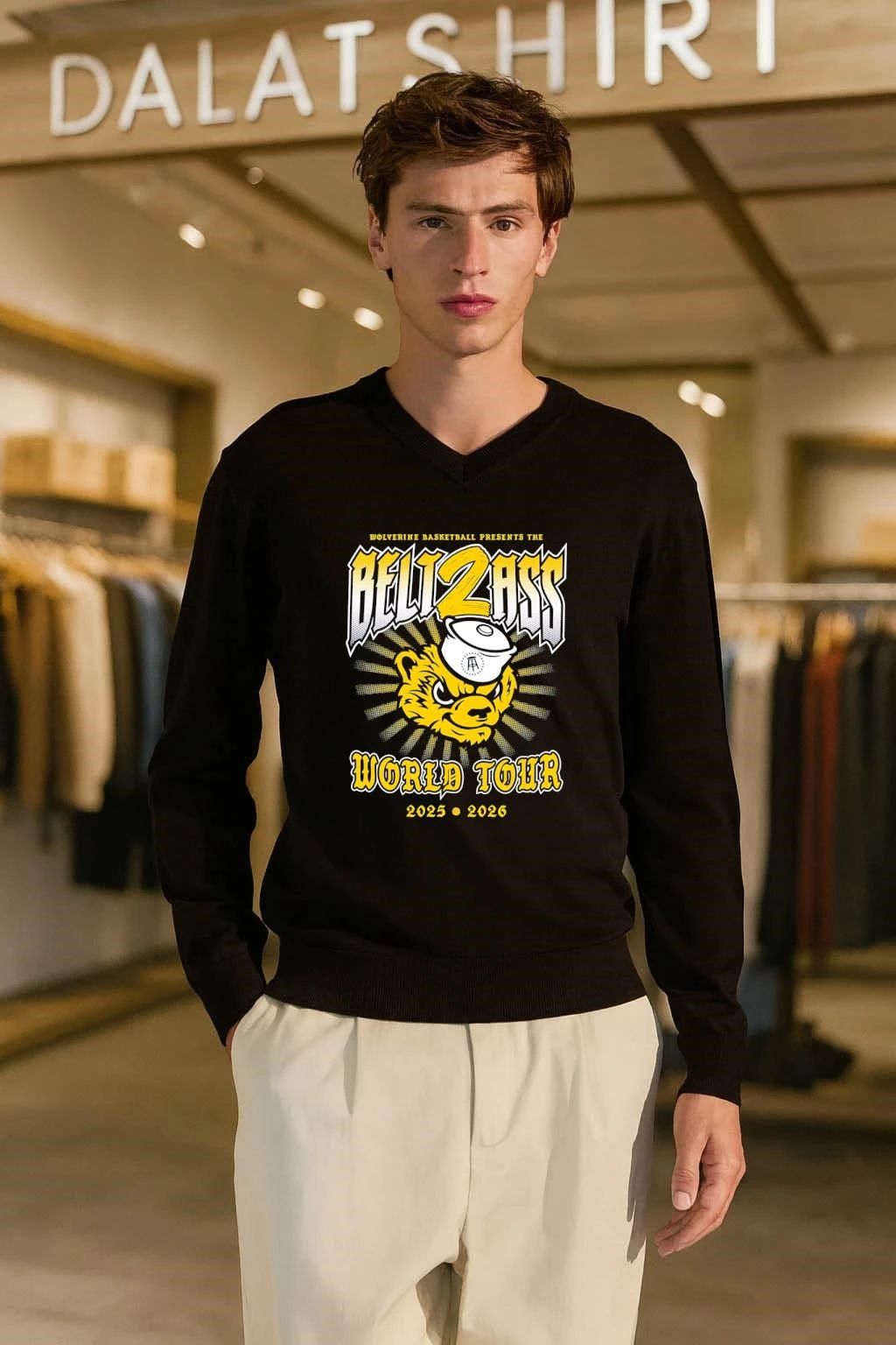 Michigan Champs Basketball Tour Title Premium shirt
