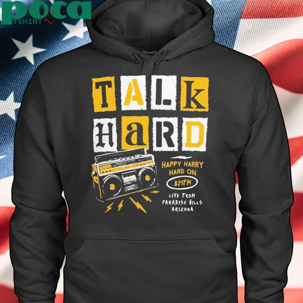 Talk Hard Pump Up The Volume Retro Radio 92 7 FM T-Shirt