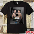 UFC 329 Conor McGregor and Max Holloway July 11, 2026 Welterweight Bout T-Mobile Arena Poster t-shirt
