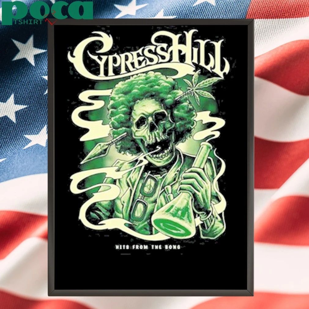 Skull Bong Cypress Hill shirt