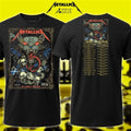 Metallica Hampden Park Scotland Concert Shirt 25th June 2026 – World Tour Pop-Up Wolf Skull Jack