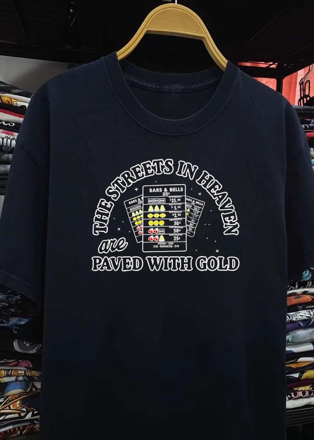 Heaven Paved With Gold Bars And Bells Shirt