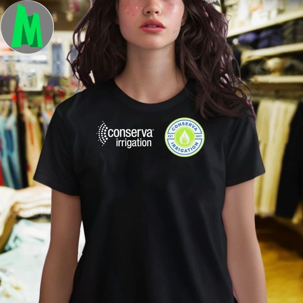 Vintage Style Conserva Irrigation Logo Shirt