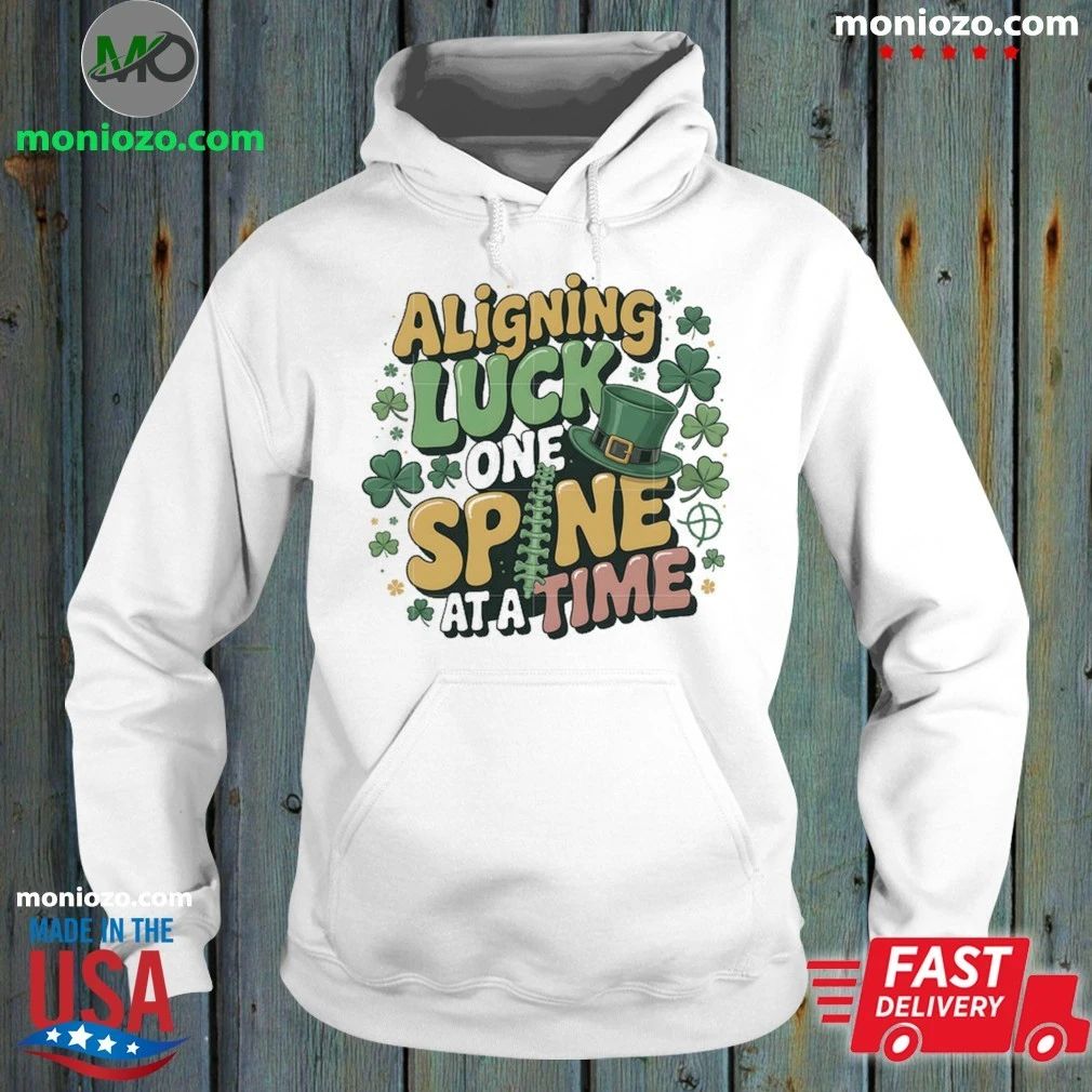 Aligning Luck One Spine At A Time Shirt