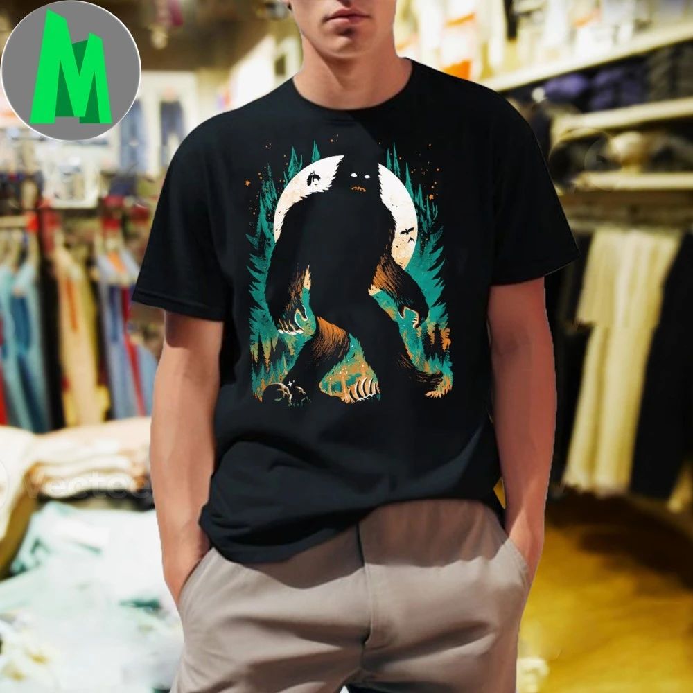 Mysterious Bigfoot Of The Forest Shirt