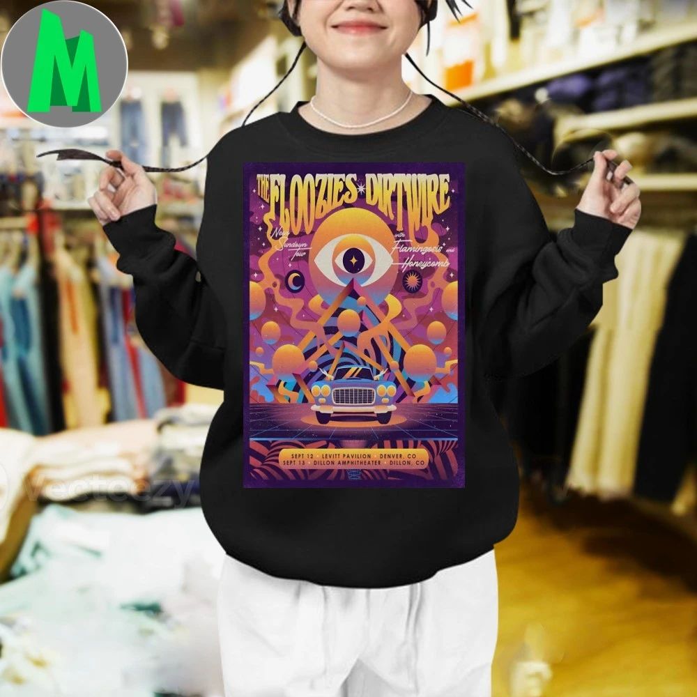 The Floozies Dirtwire September 12-13 2025 Denver CO And Dillon CO Poster Shirt