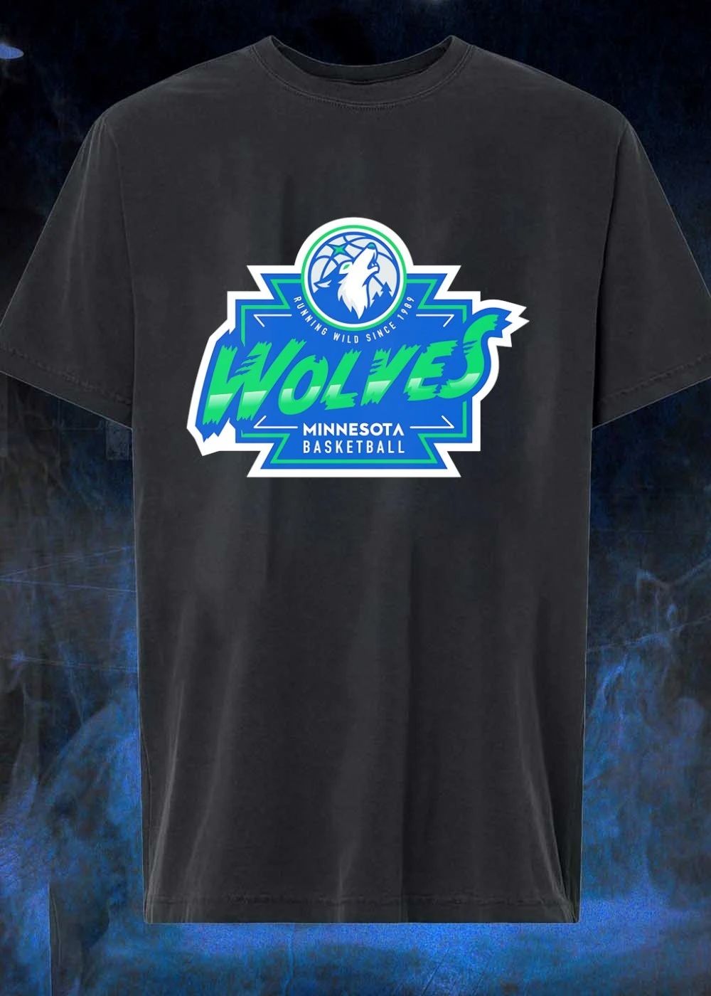 Wolves Minnesota Basketball Running Wild Since 1989 shirt