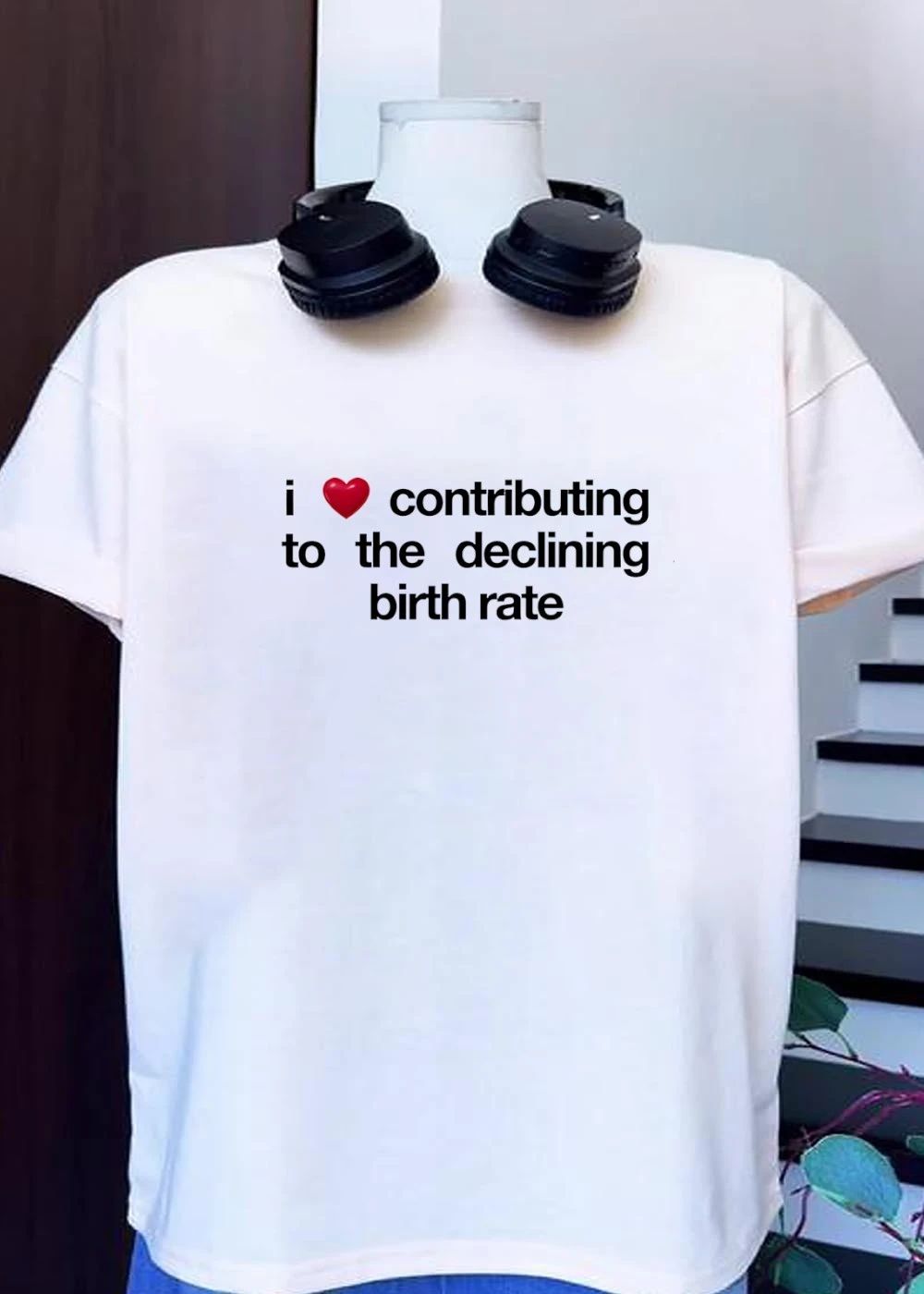 I love contributing to the declining birth rate shirt