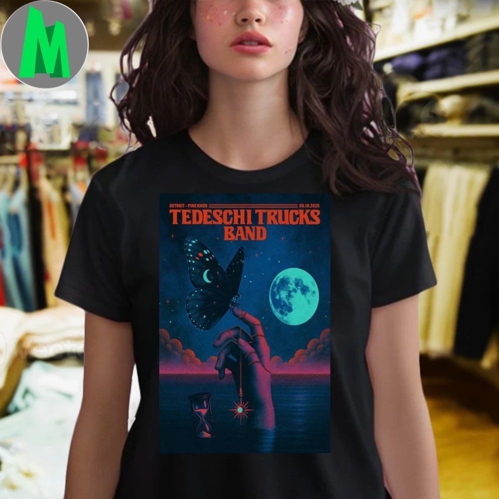 Sept 10, 2025 Tedeschi Trucks Band Pine Knob Music Theater. Detroit, MI Poster Shirt