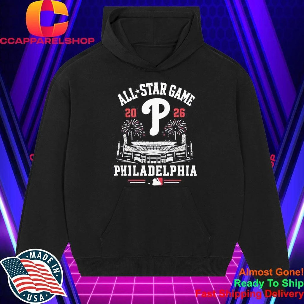 2026 All Star Game Philadelphia Phillies MLB Stadium Fireworks Shirt