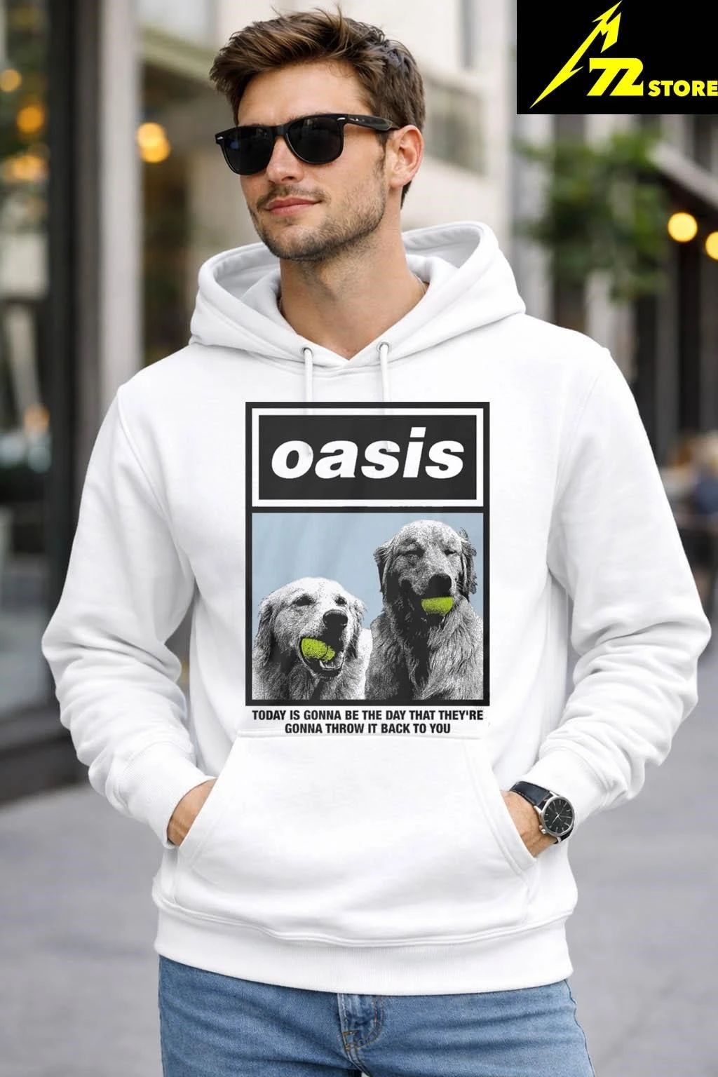 Today Is Gonna Be The Day That They’re Gonna Throw It Back To You Oasis Shirt