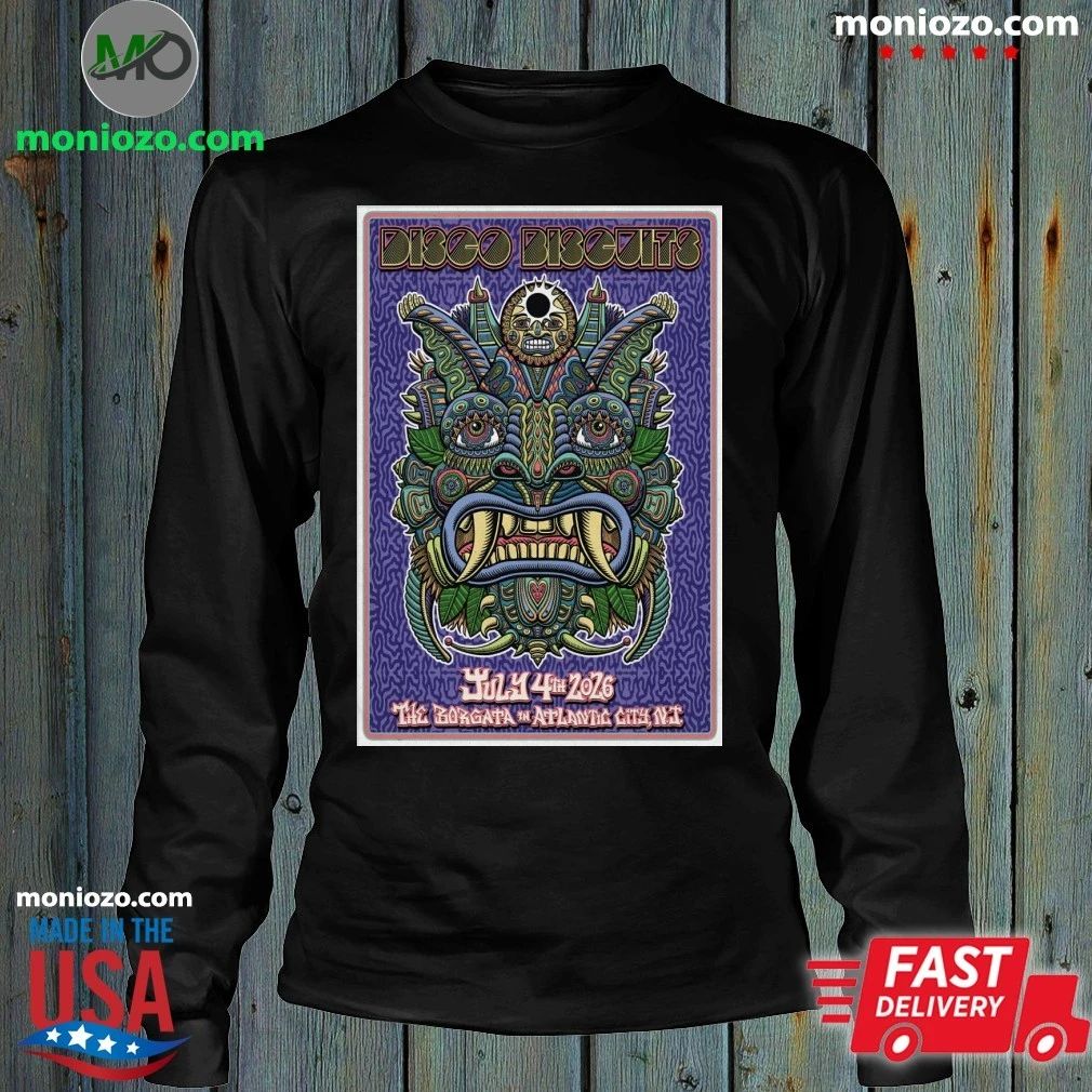 The Disco Biscuits July 4 2026 In Atlantic City NJ Poster T-Shirt