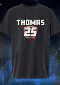Thomas 25 Logo Print Orange Team T-Shirt