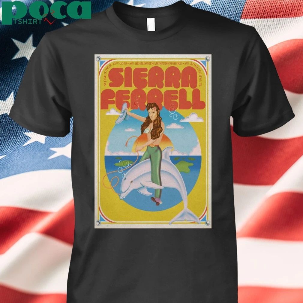 Sierra Ferrell Sep 12 2025 The St. Augustine Amphitheatre Poster T-Shirt