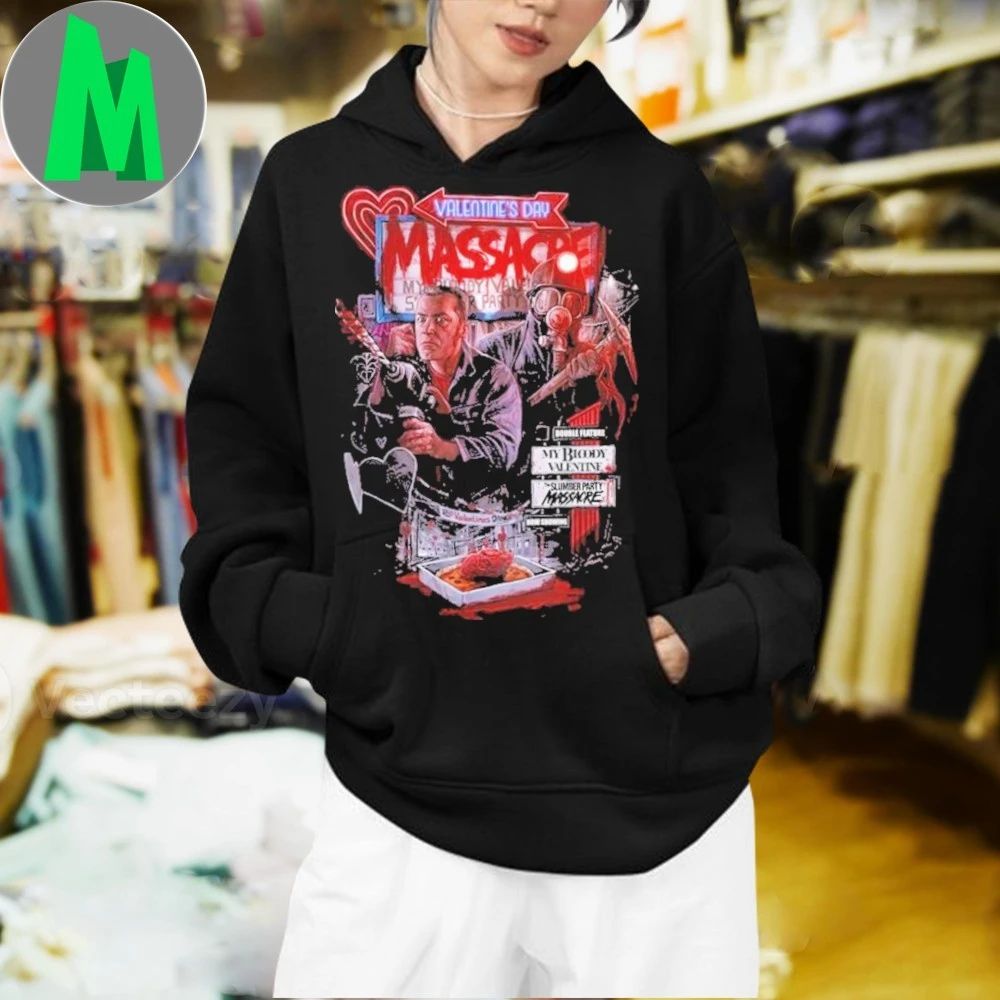 Gutter Garbs Valentine’s Day Massacre Double Feature Shirt