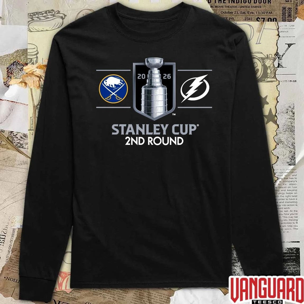 Buffalo Sabres vs Tampa Bay Lightning 2026 NHL Stanley Cup 2ND Round t-shirt