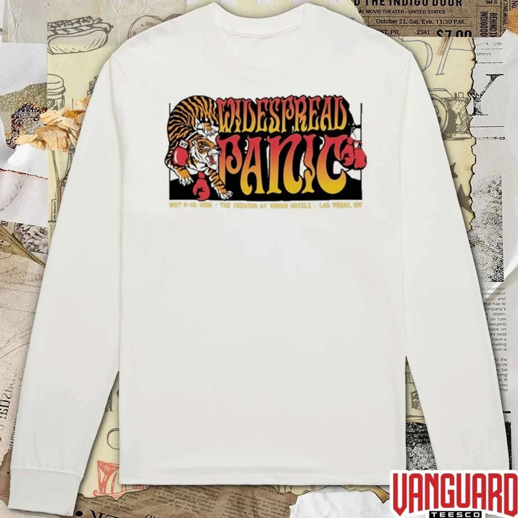 Widespread Panic The Theater at Virgin Hotels Las Vegas NV May 8-10 2026 Tour t-shirt