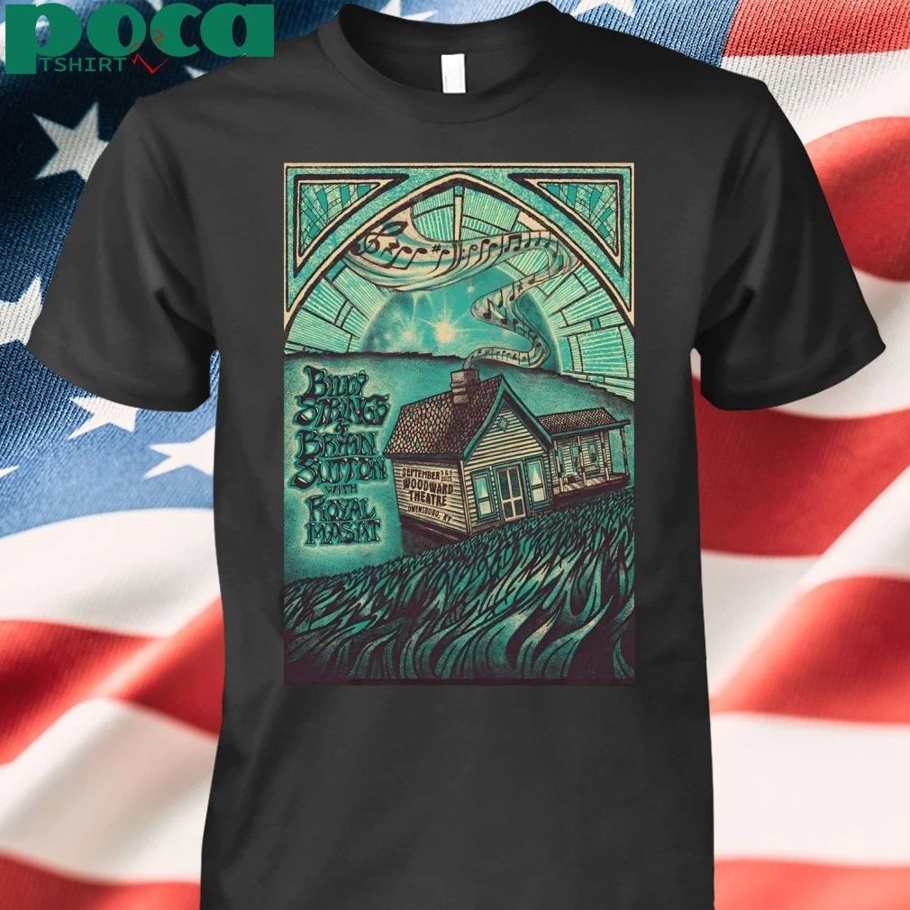 Billy Strings Woodward Theatre in Owensboro KY Sept 5-6 2025 Poster T-shirt
