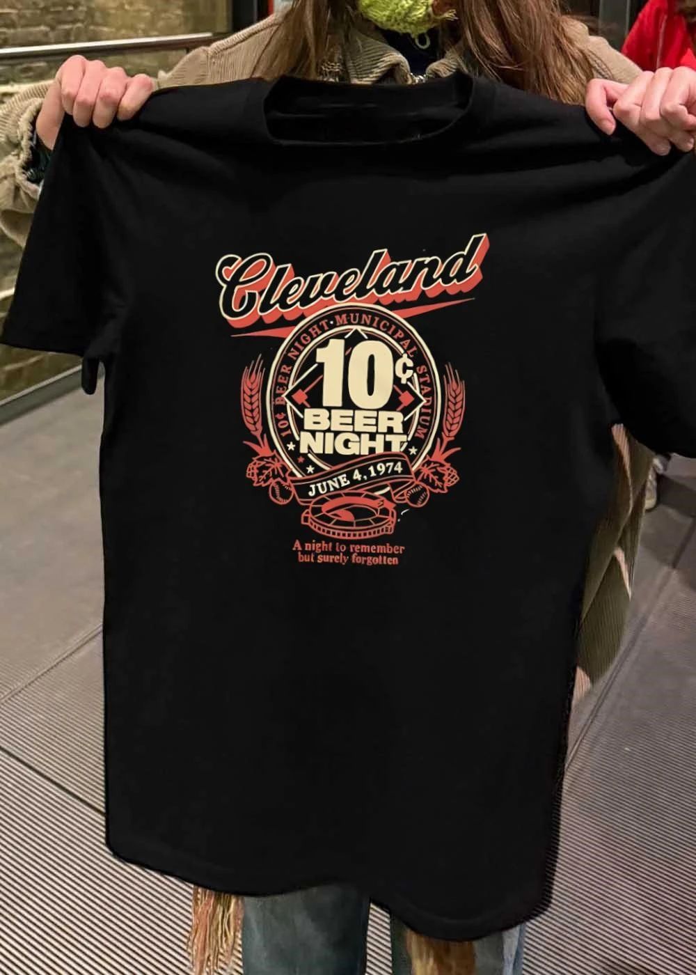 Cleveland 10 Cent Beer Night June 4 1974 Stadium shirt