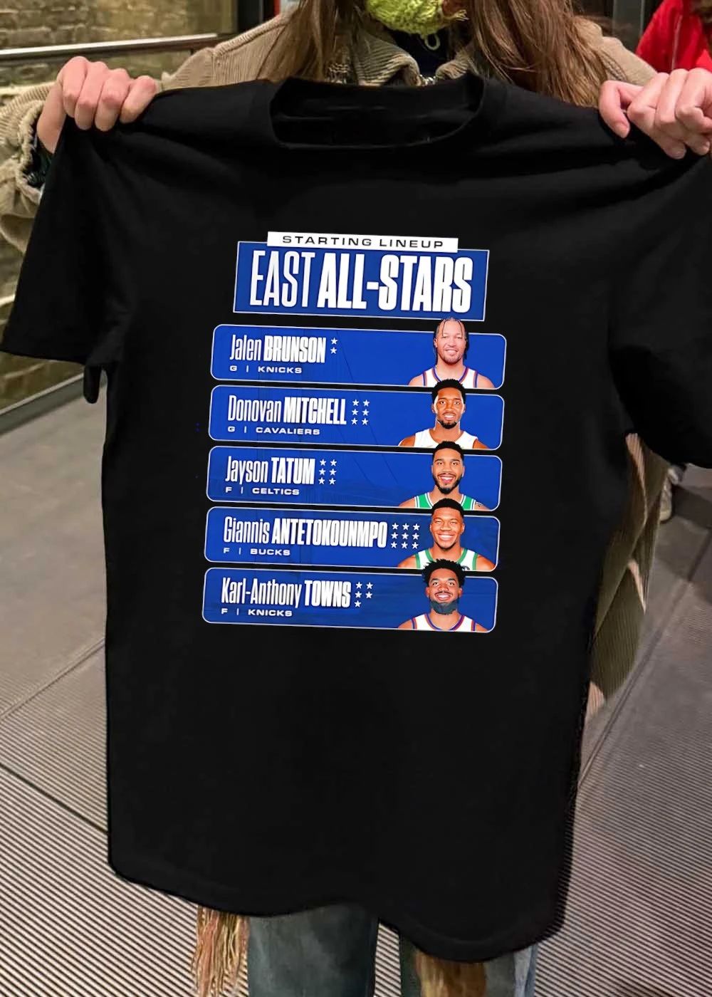 Starting Lineup East All-stars shirt