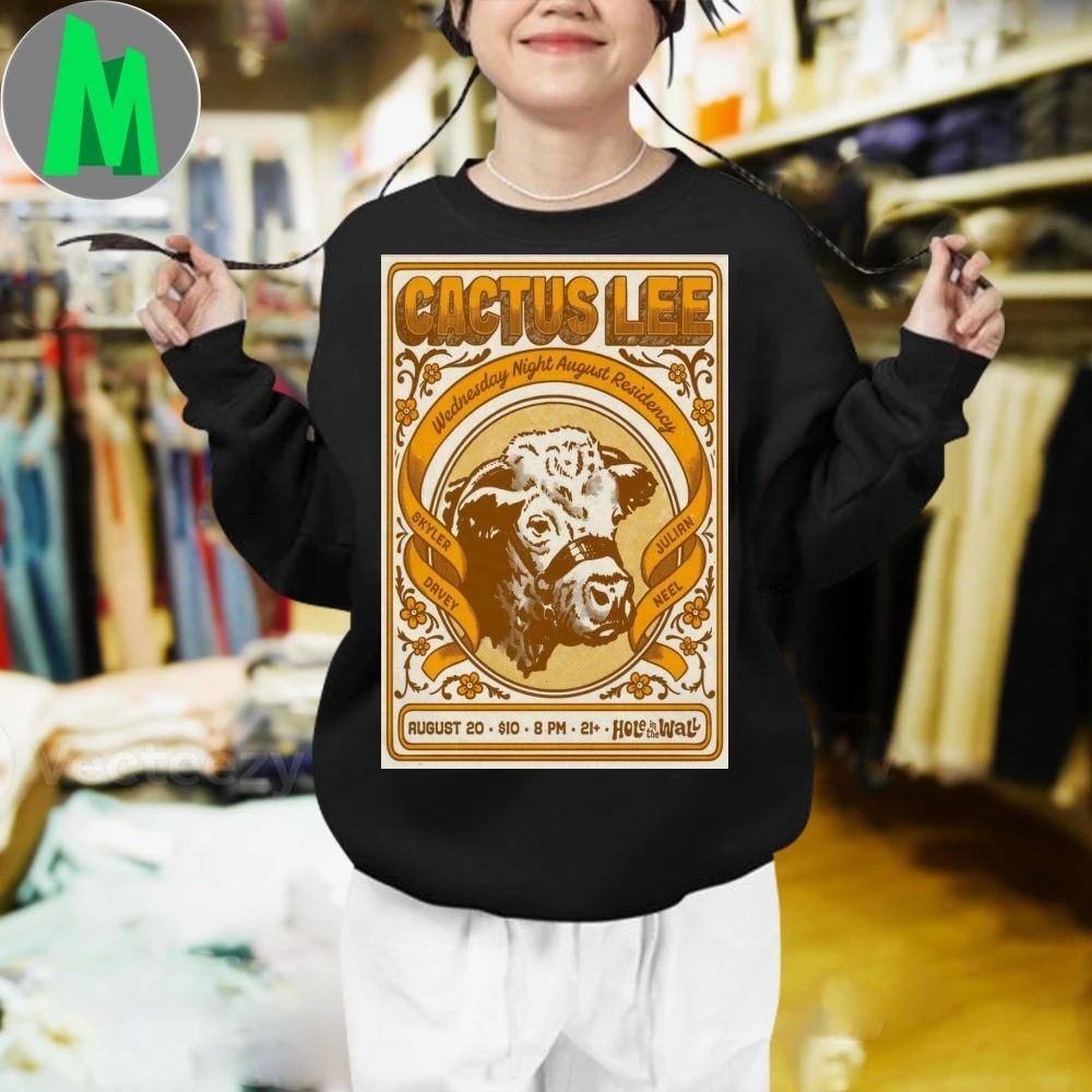 Original Cactus Lee At Hole In The Wall On August 20 2025 Poster Shirt